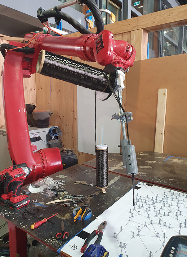 Robotic Tabletop custom end effector